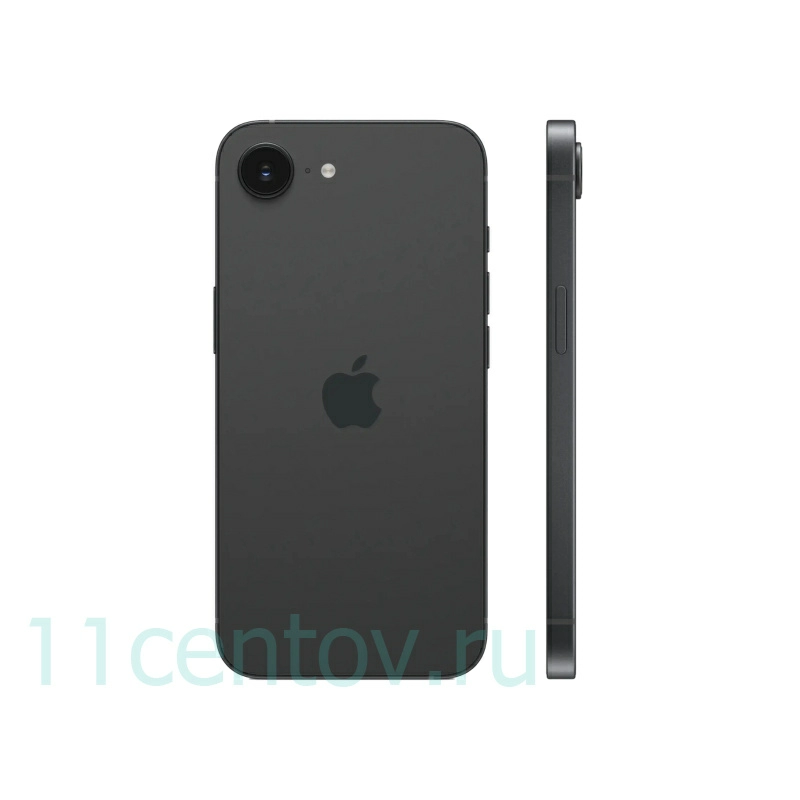 Картинка Apple iPhone 16e 128GB Black nano-SIM+eSIM от интернет-магазина электроники «11 Центов»