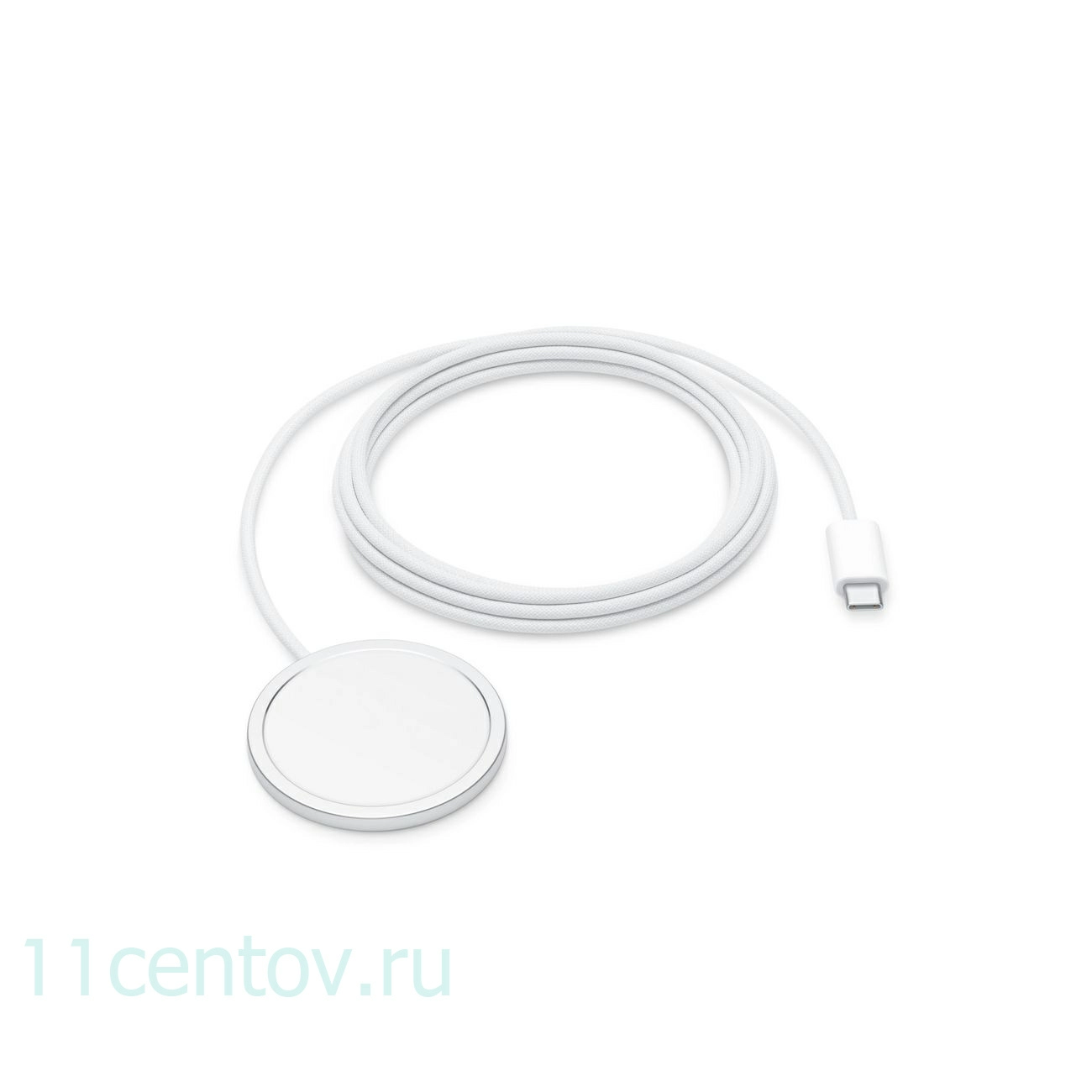 Картинка Беспроводное зарядное устройство Apple MagSafe Charger 2m (MX6Y3), белый от интернет-магазина электроники «11 Центов»