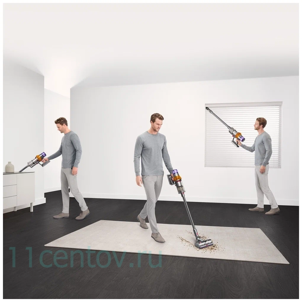 Пылесос Dyson V15 Detect Absolute SV47 Yellow/Nickel