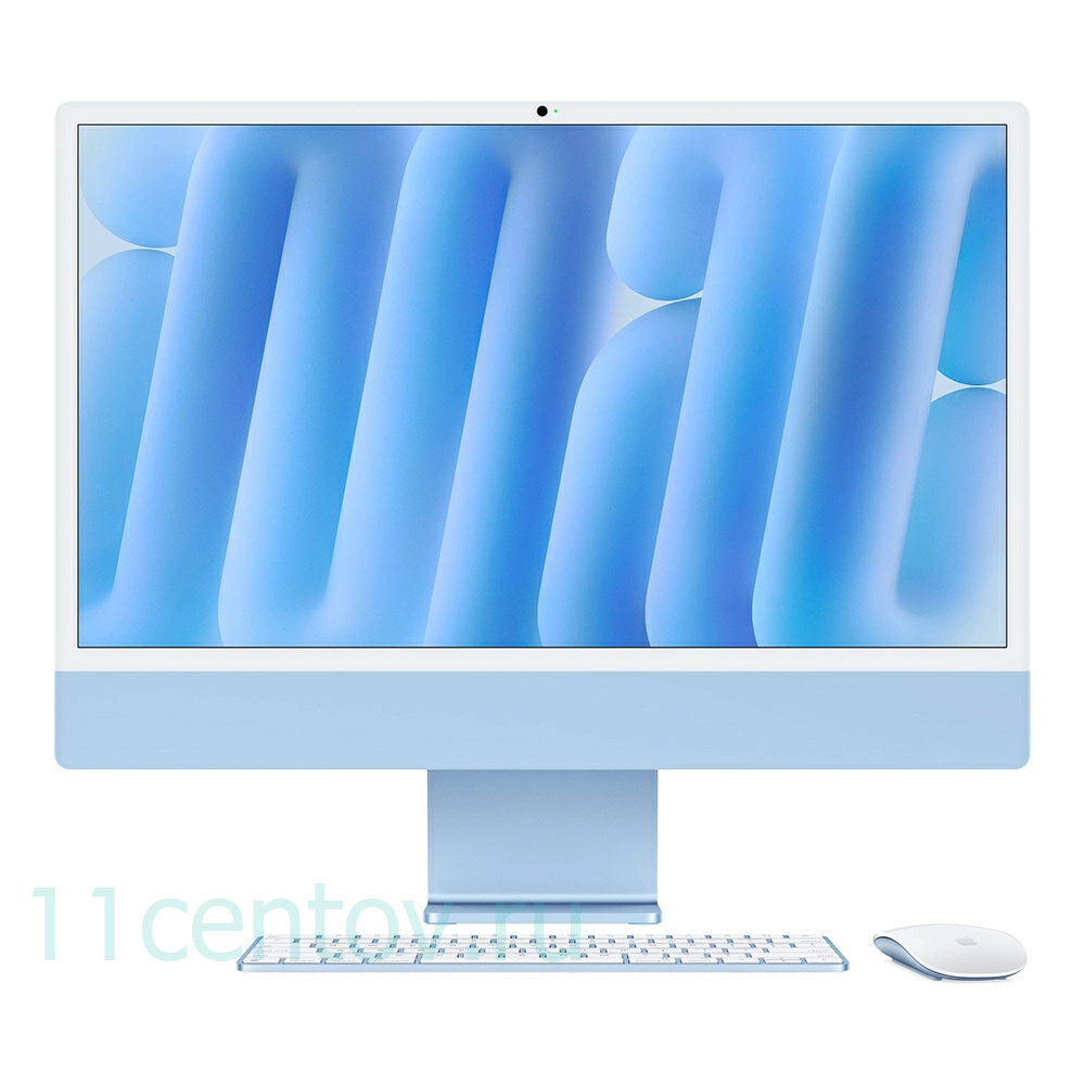 Apple iMac 24 (2024) M4, 8C CPU, 8C GPU, 16 Gb, 256 Gb SSD Blue