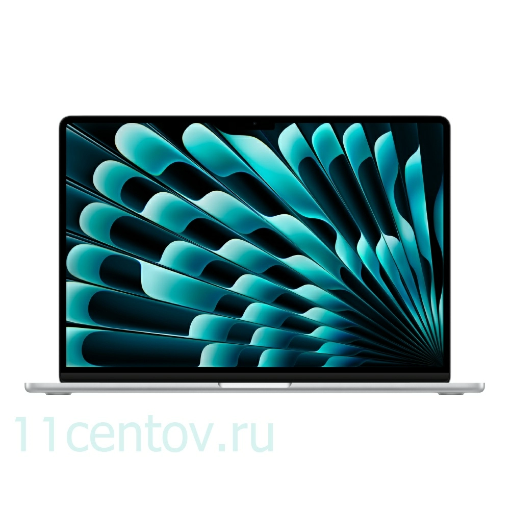 Картинка Apple MacBook Air 15" (M2, 8C CPU/10C GPU, 2023), 8 ГБ, 256 ГБ SSD Silver (MQKR3) от интернет-магазина электроники «11 Центов»