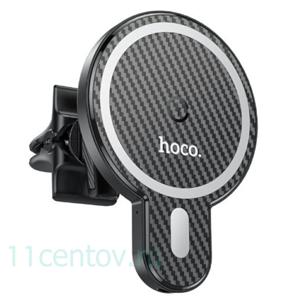 Картинка Автомобильный держатель hoco с беспроводной зарядкой CA85 Ultra от интернет-магазина электроники «11 Центов»