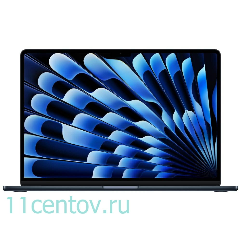 Картинка Apple MacBook Air 15" (2025) M4 10-CPU, 10-GPU, 16 Gb, 256 Gb Midnight MW1L3 от интернет-магазина электроники «11 Центов»