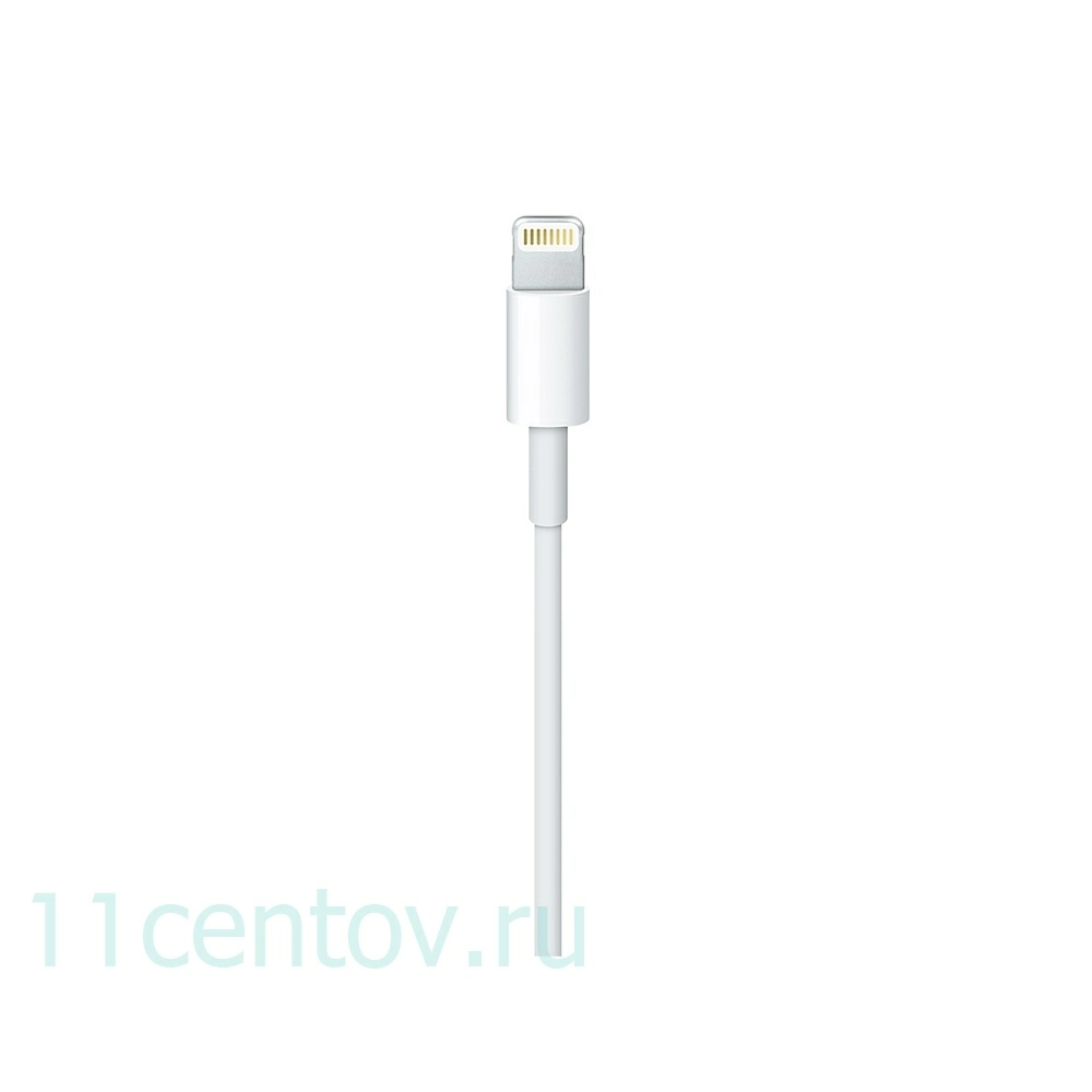 Картинка Кабель Apple USB-C to Lightning Cable 1m (MK0X2) белого цвета от интернет-магазина электроники «11 Центов»