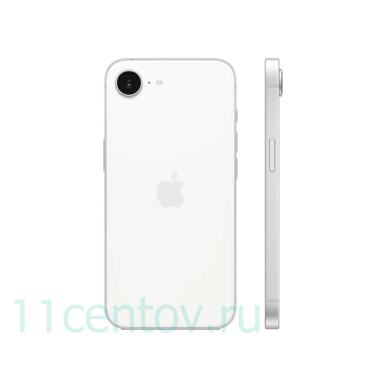 Картинка Apple iPhone 16e 128GB White nano-SIM+eSIM от интернет-магазина электроники «11 Центов»