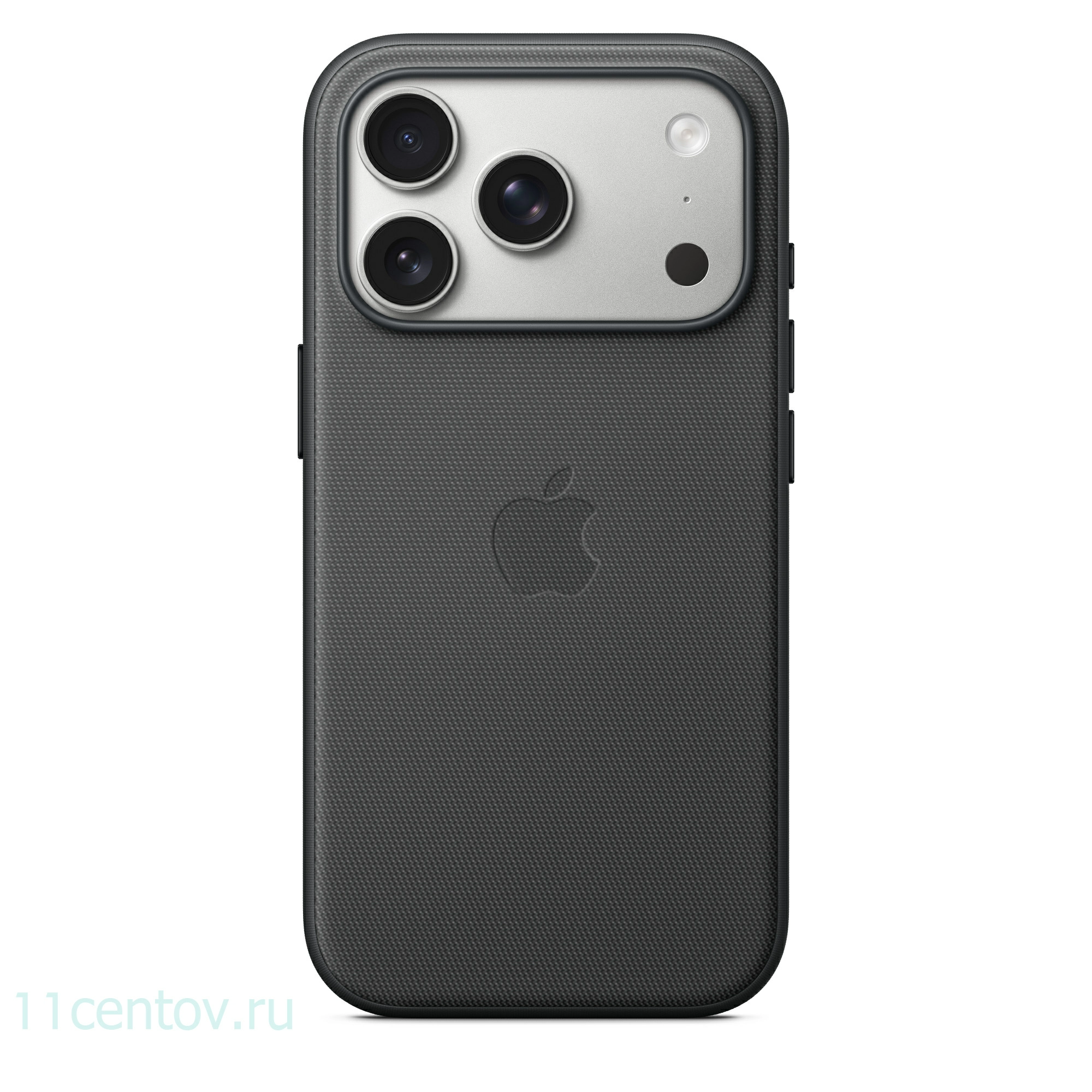 Картинка Чехол TechWoven для iPhone 17 Pro Черный от интернет-магазина электроники «11 Центов»