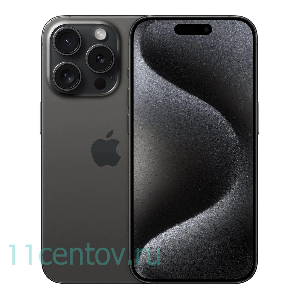 Картинка Apple iPhone 15 Pro 256GB Black Titanium от интернет-магазина электроники «11 Центов»
