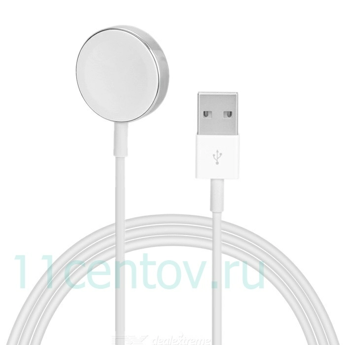 Картинка Кабель Apple Watch Magnetic Charging to USB Cable (2 м) от интернет-магазина электроники «11 Центов»
