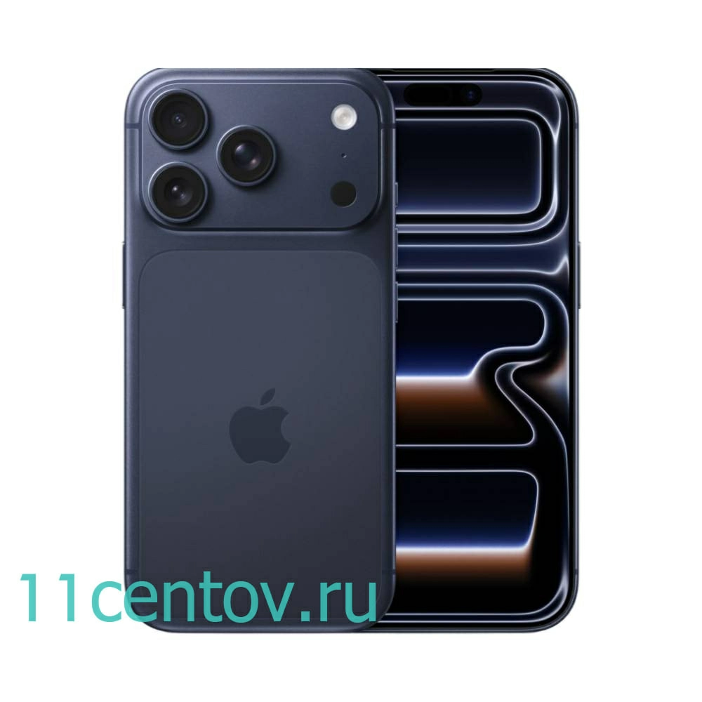 Картинка Apple iPhone 17 Pro 1Tb Deep Blue SIM+eSIM от интернет-магазина электроники «11 Центов»