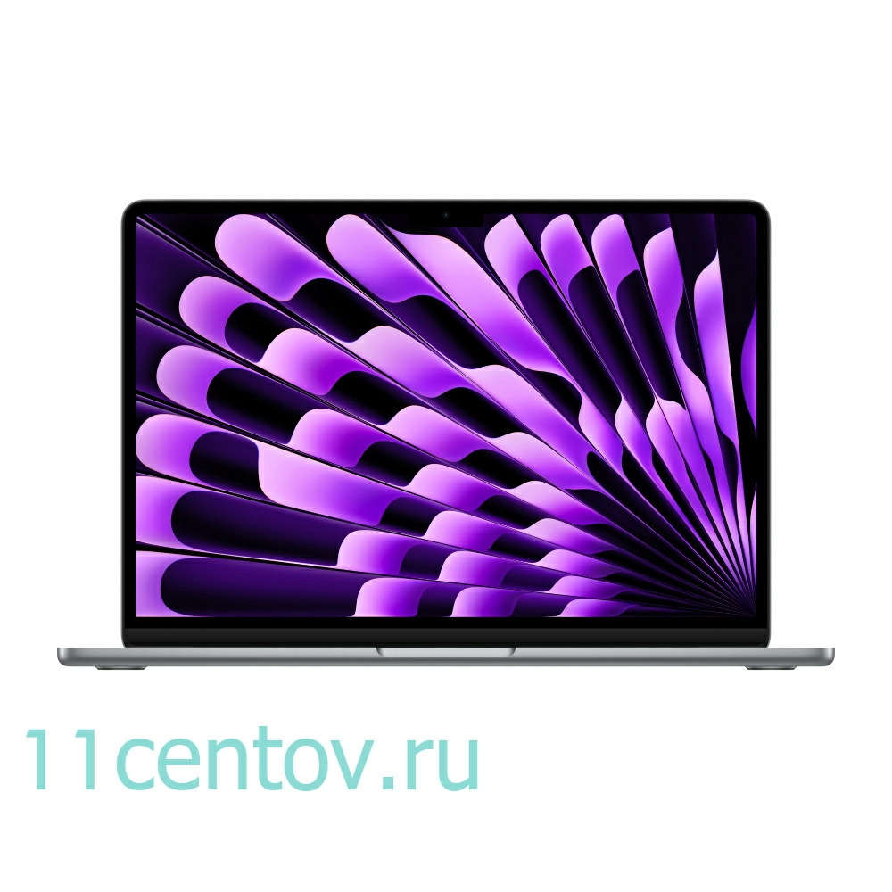 Картинка Apple MacBook Air 13" (2024) M3 8-CPU, 8-GPU, 16 Гб, 256 Гб  Space Gray (MC8G4) от интернет-магазина электроники «11 Центов»