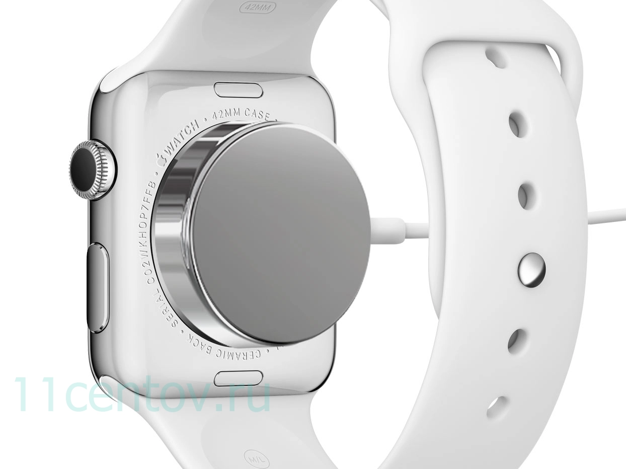 Картинка Кабель Apple Watch Magnetic Charging to USB Cable (2 м) от интернет-магазина электроники «11 Центов»