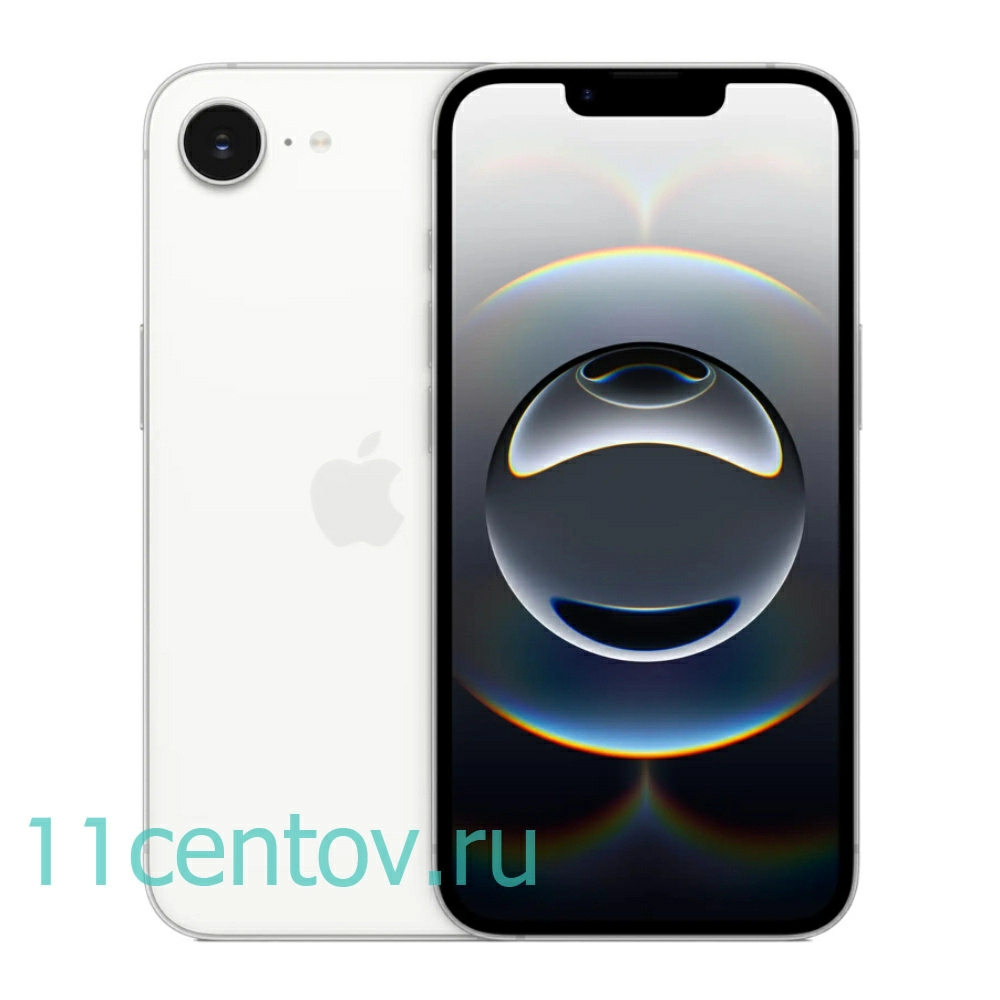 Картинка Apple iPhone 16e 256GB White nano-SIM+eSIM от интернет-магазина электроники «11 Центов»