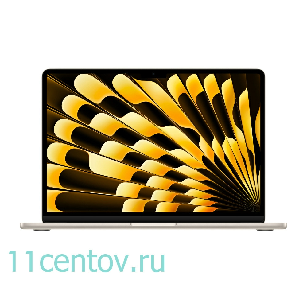 Картинка Apple MacBook Air 13" (2024) M3 8-CPU, 10-GPU, 16Gb, 512Gb Starlight (MXCU3) от интернет-магазина электроники «11 Центов»