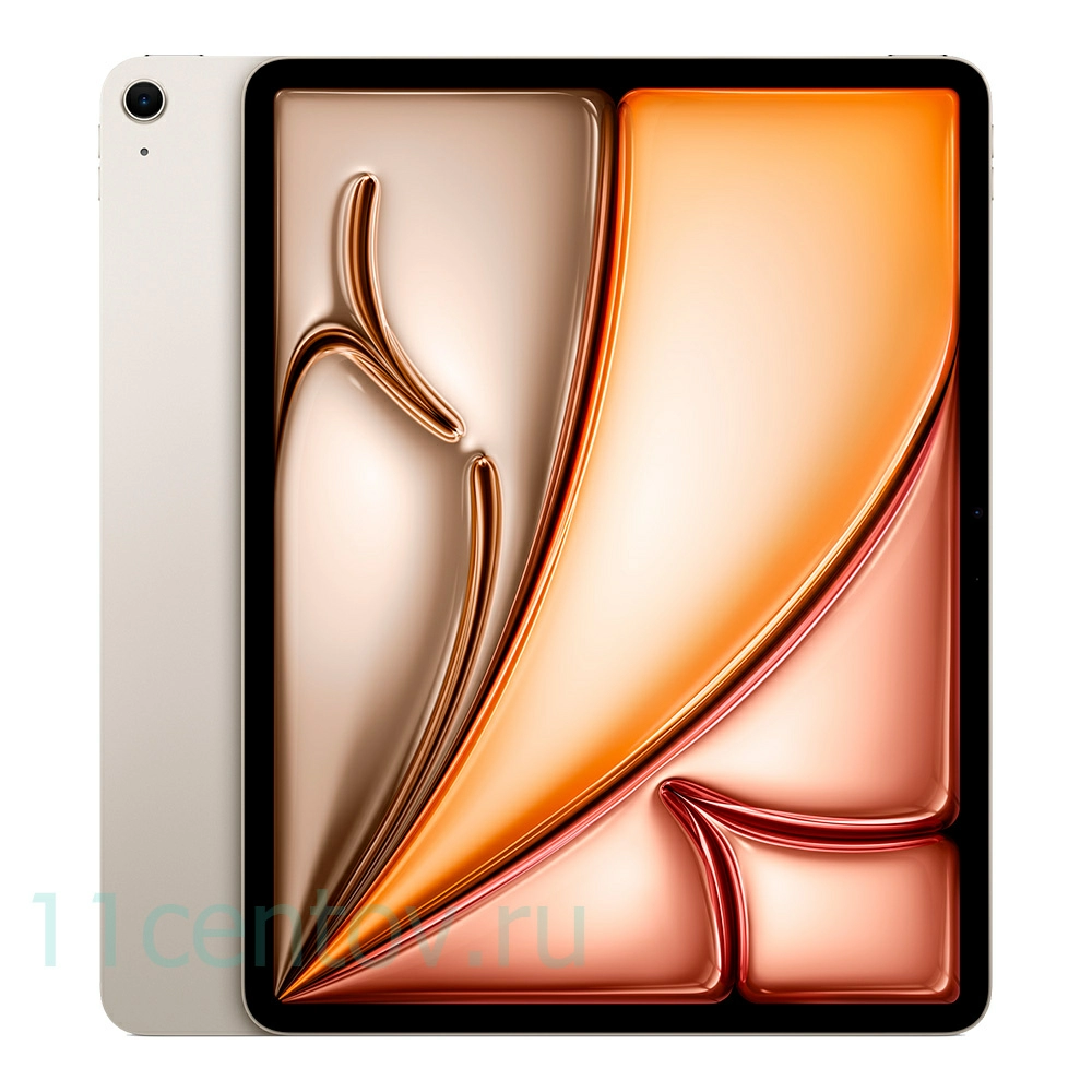 Картинка Apple iPad Air 13"  (M4 2026)  Wi-Fi + Cellular 128Gb Starlight от интернет-магазина электроники «11 Центов»