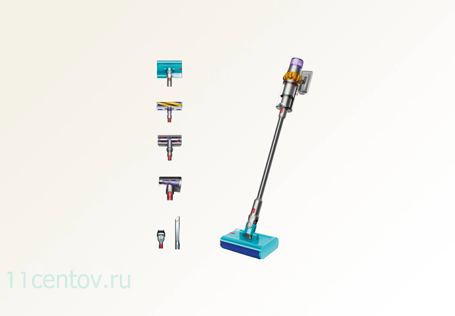 Пылесос Dyson V15s Detect Submarine SV47 Nickel/Gold