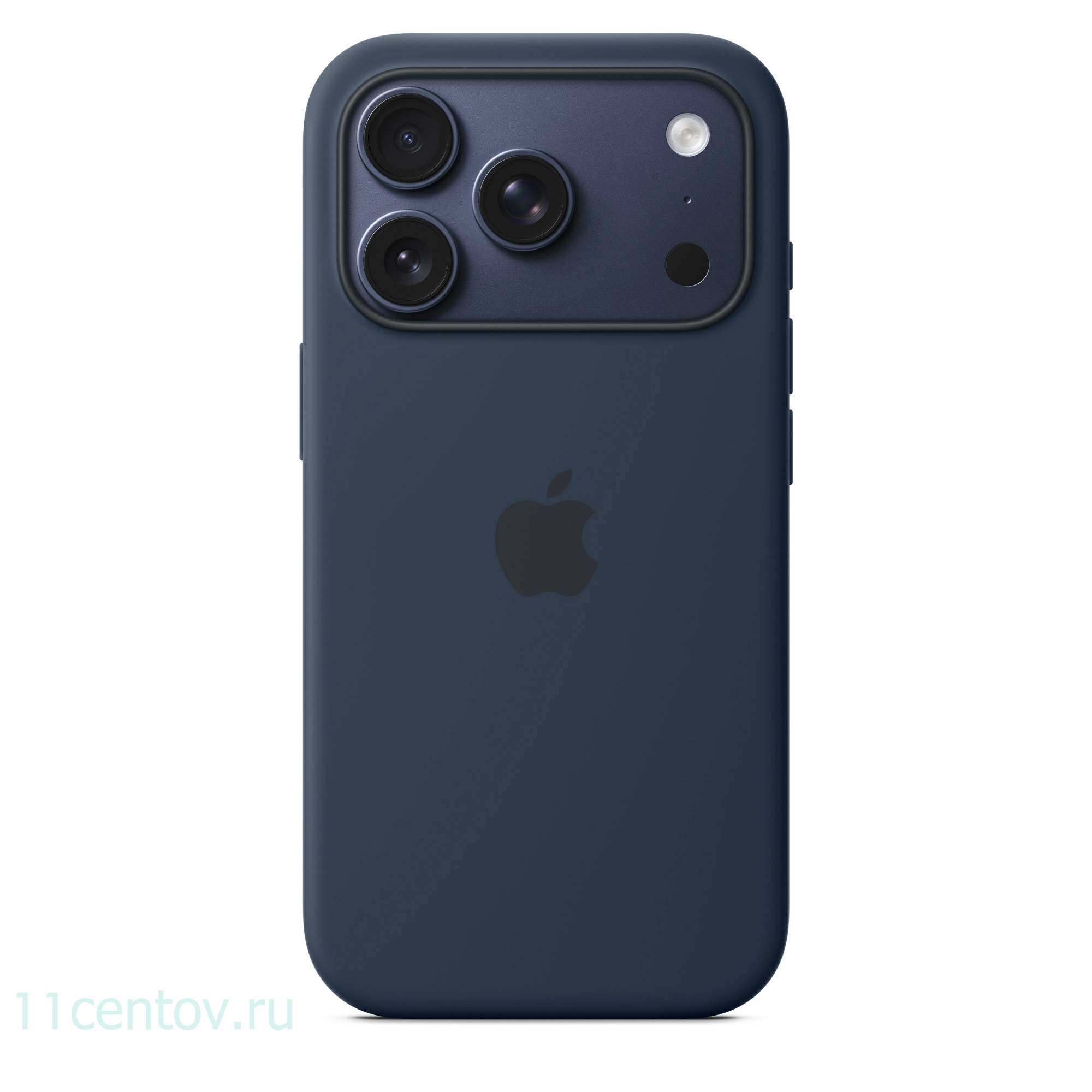 Картинка Силиконовый чехол для iPhone 17 Pro Полуночный от интернет-магазина электроники «11 Центов»