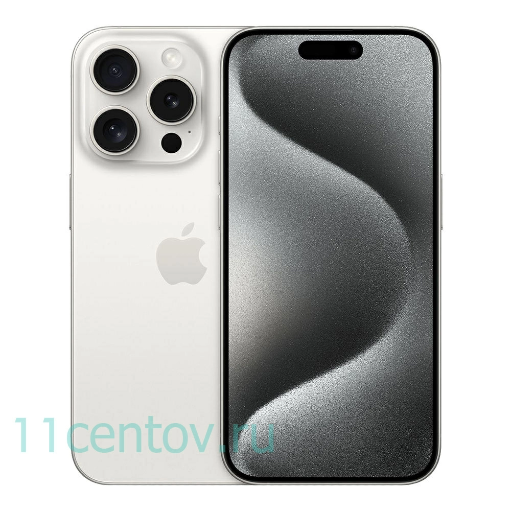 Картинка Apple iPhone 15 Pro 128GB White Titanium от интернет-магазина электроники «11 Центов»
