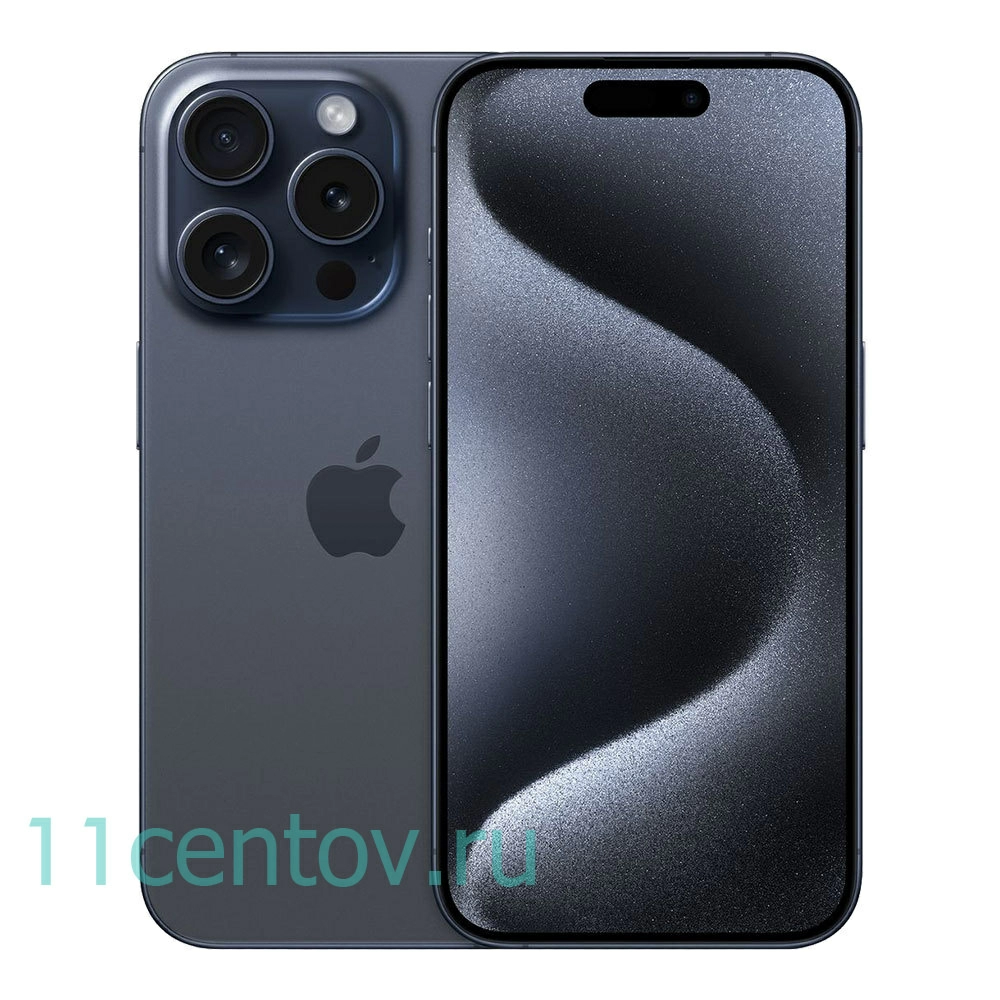 Картинка Apple iPhone 15 Pro 128GB Blue Titanium от интернет-магазина электроники «11 Центов»