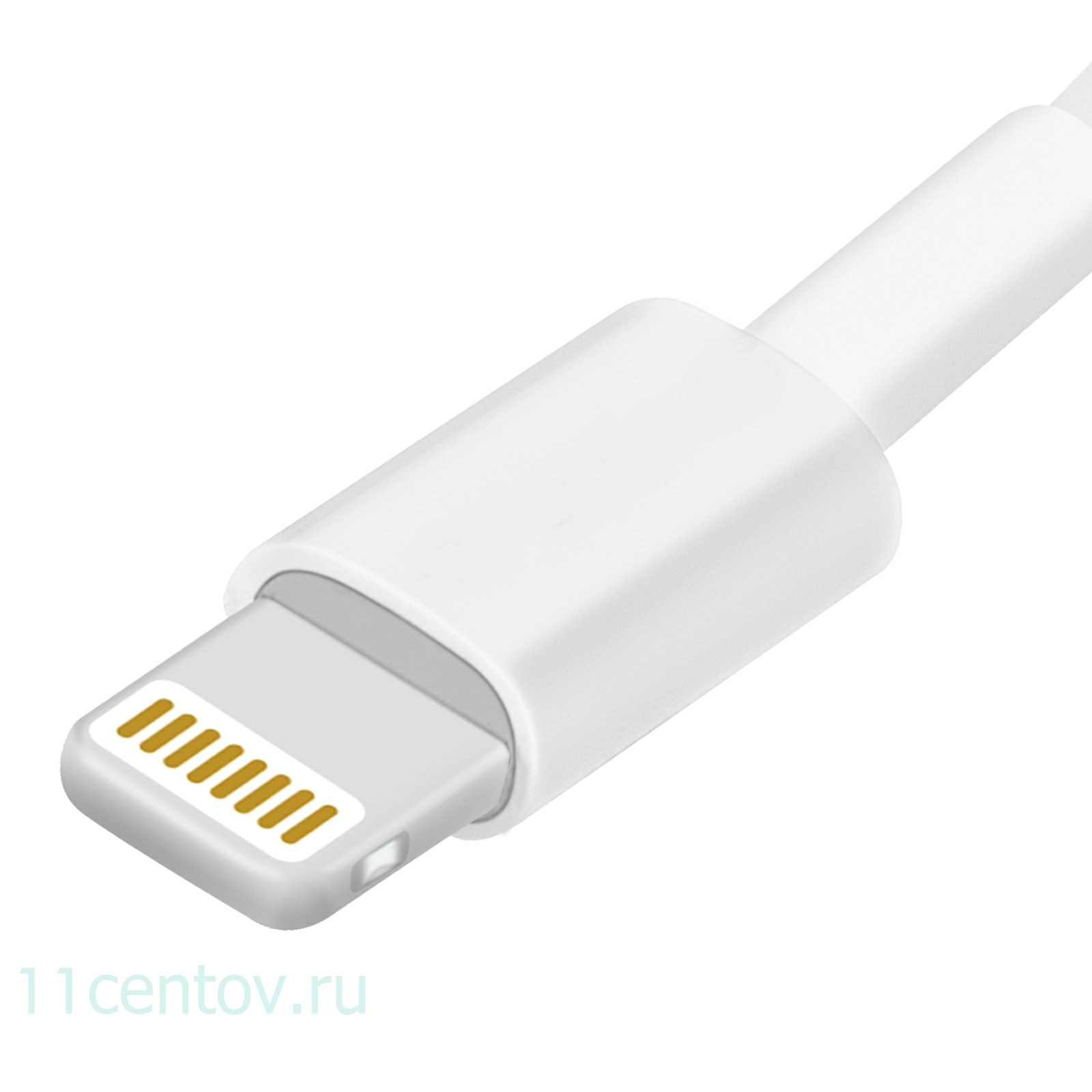 Картинка Кабель Apple Lightning to USB Cable 0.5 m (ME291) белого цвета от интернет-магазина электроники «11 Центов»