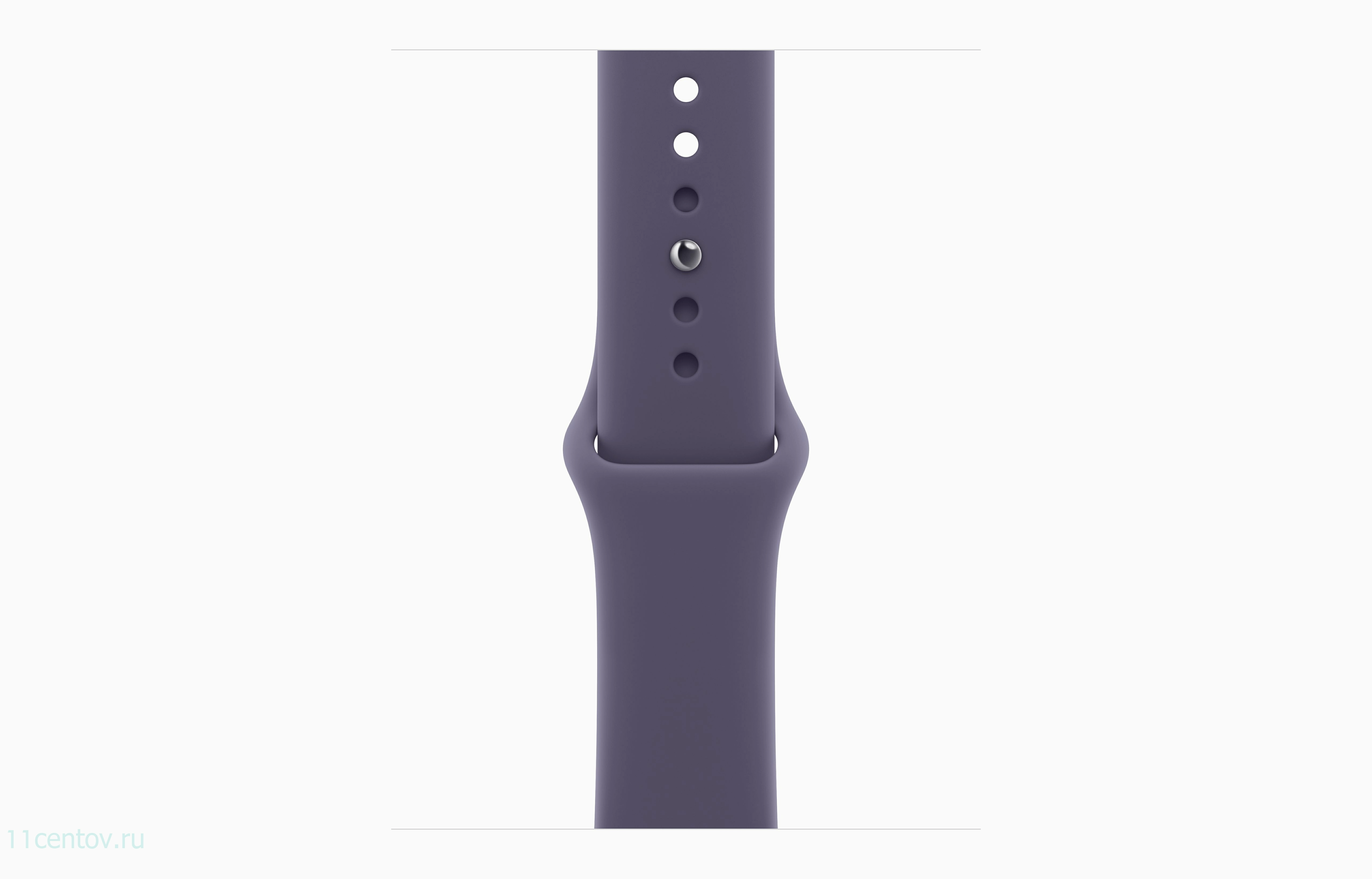 Картинка Apple Watch Series 11 GPS 42mm Silver Aluminum Case with Purple Fog Sport Band S/M от интернет-магазина электроники «11 Центов»