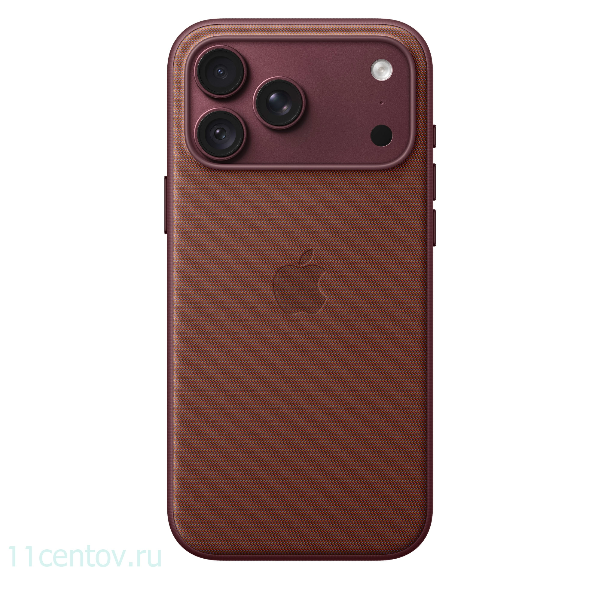 Картинка Чехол TechWoven для iPhone 18 Pro Max Бургундский от интернет-магазина электроники «11 Центов»