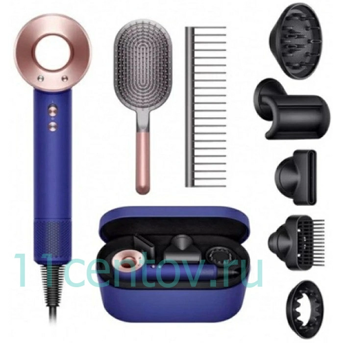 Фен Dyson Supersonic HD08 Gift Edition Blue/Rose Gold