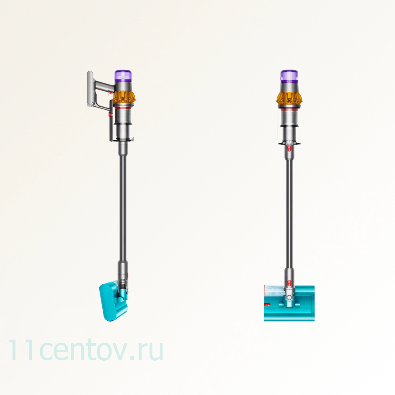 Пылесос Dyson V15s Detect Submarine SV47 Nickel/Gold