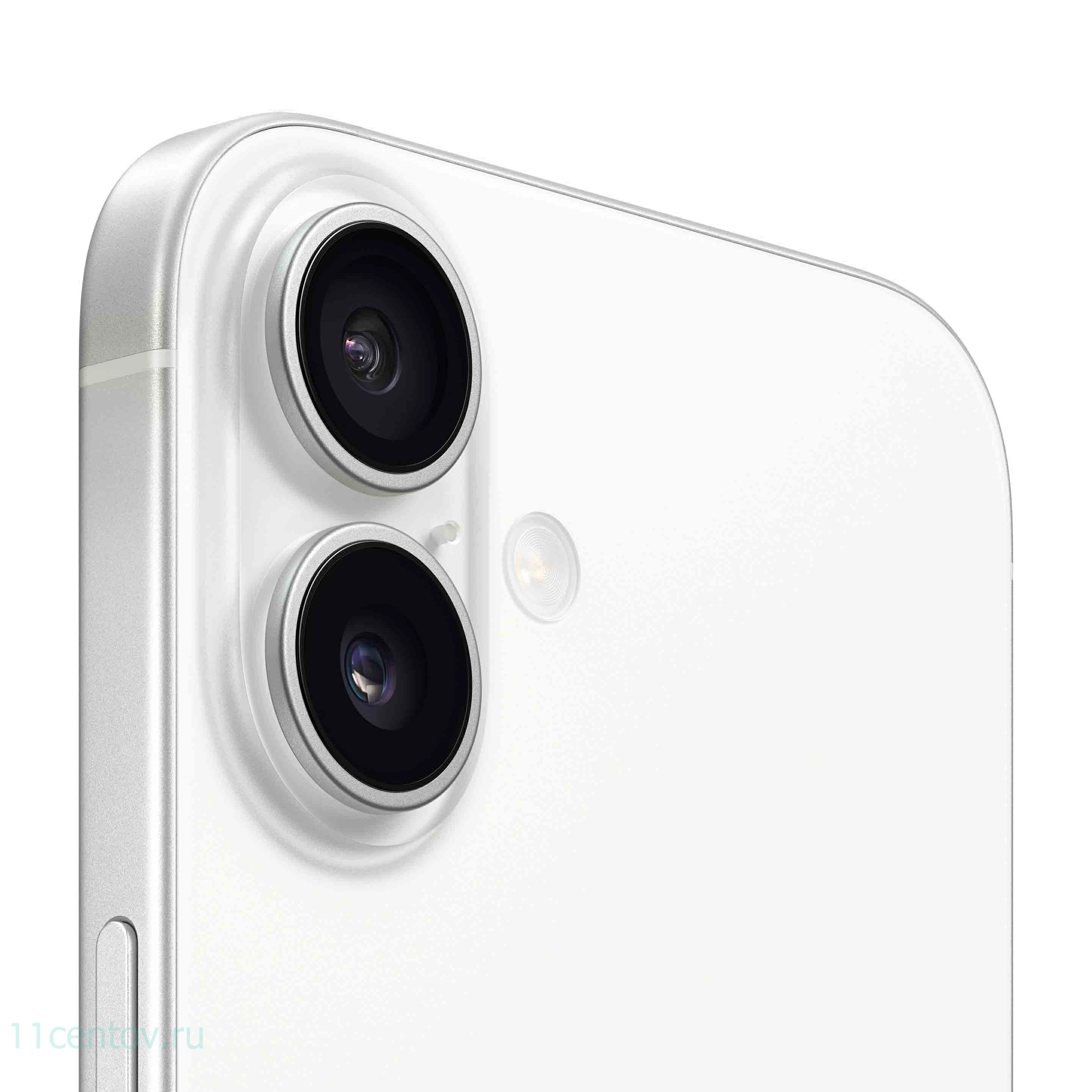 Картинка Apple iPhone 16 128GB White SIM+eSIM от интернет-магазина электроники «11 Центов»