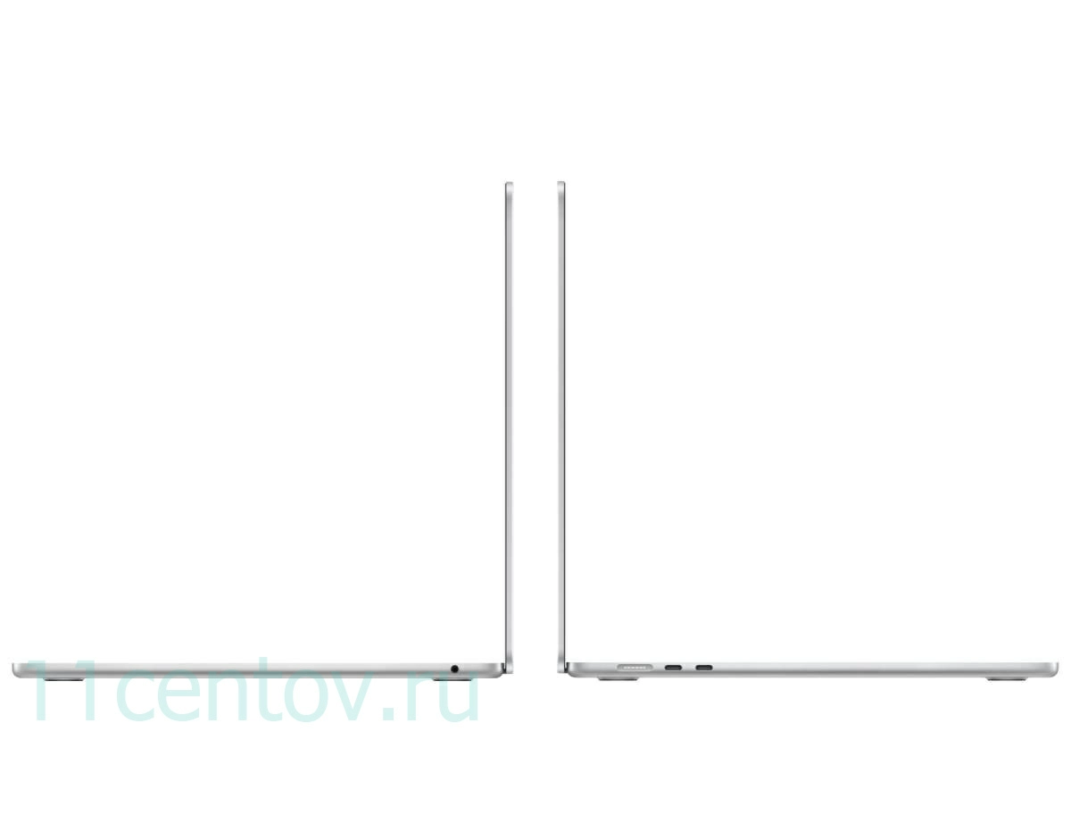 Картинка Apple MacBook Air 15" (2025) M4 10-CPU, 10-GPU, 16 Gb, 256 Gb Silver MW1G3 от интернет-магазина электроники «11 Центов»