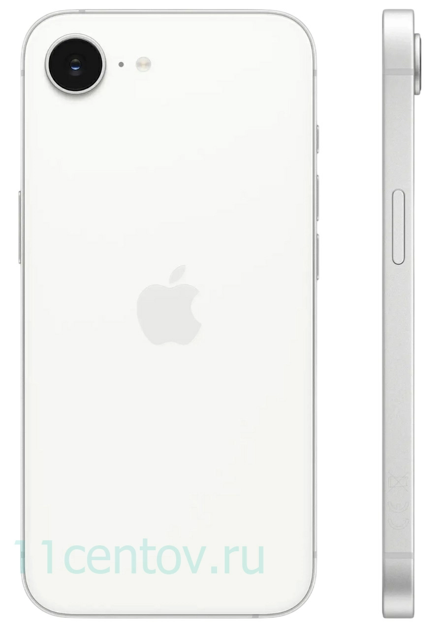 Картинка Apple iPhone 17e 256GB White SIM+eSIM от интернет-магазина электроники «11 Центов»