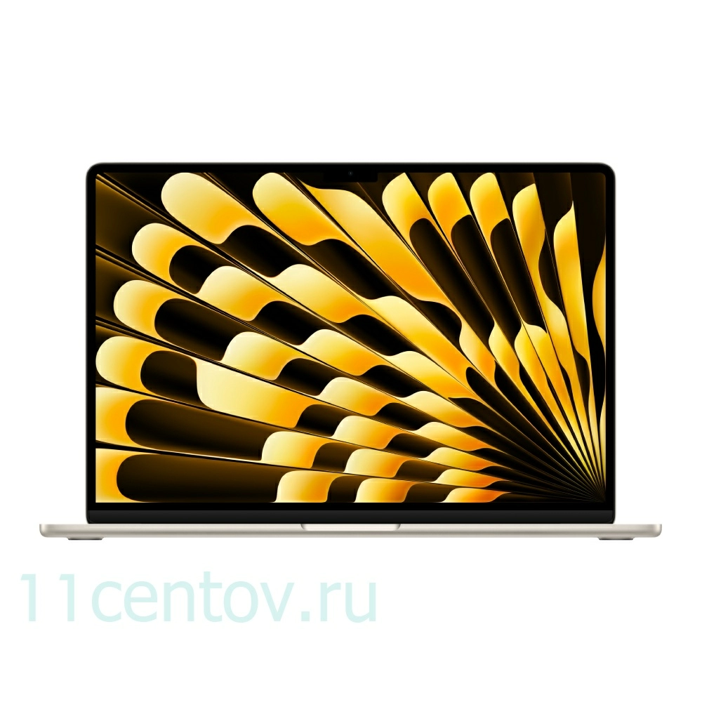 Картинка Apple MacBook Air 15" (M2, 8C CPU/10C GPU, 2023), 8 ГБ, 512 ГБ SSD Starlight (MQKV3) от интернет-магазина электроники «11 Центов»