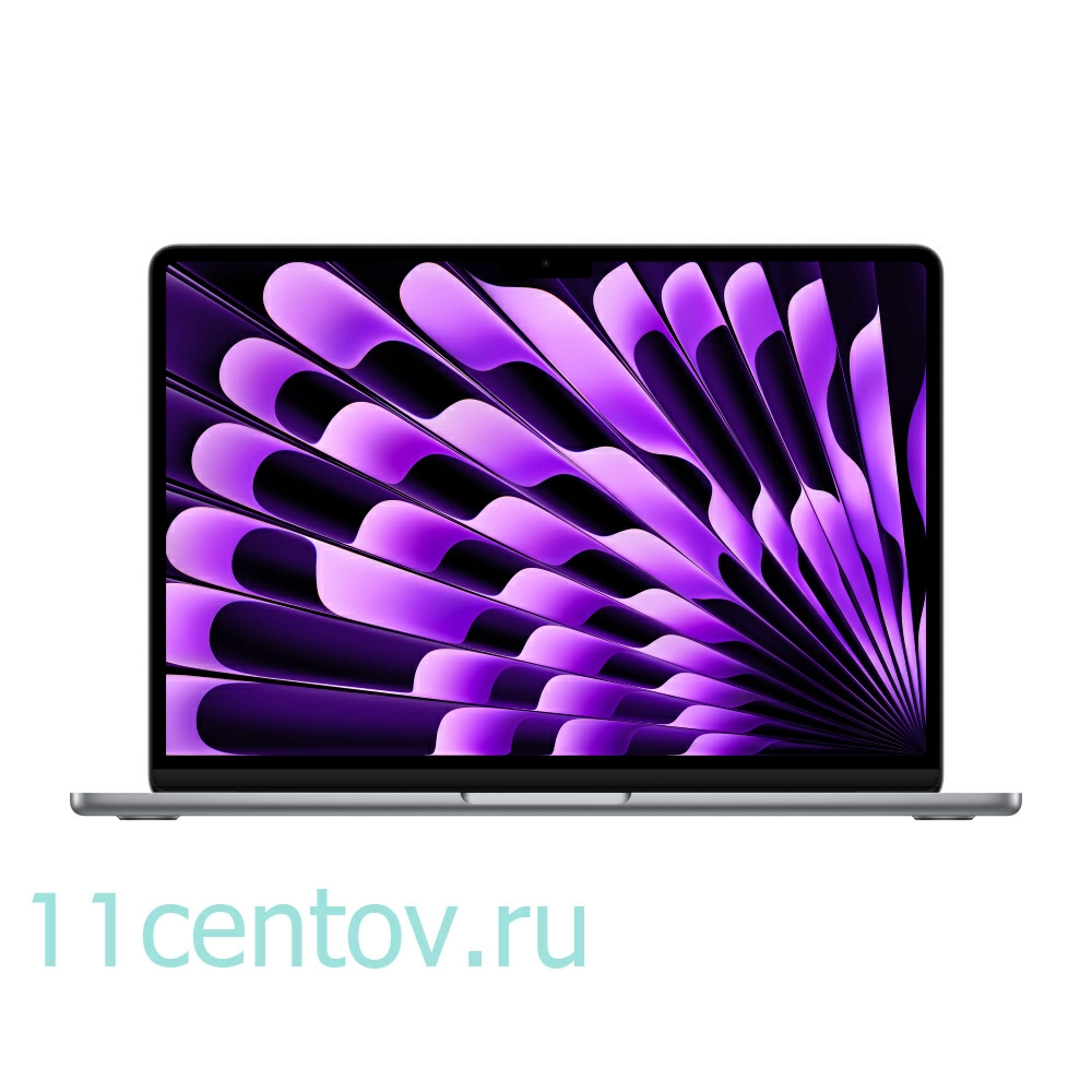 Картинка Apple MacBook Air 13" (2024) M3 8-CPU, 8-GPU, 8 Гб, 256 Гб Space Gray (MRXN3) от интернет-магазина электроники «11 Центов»