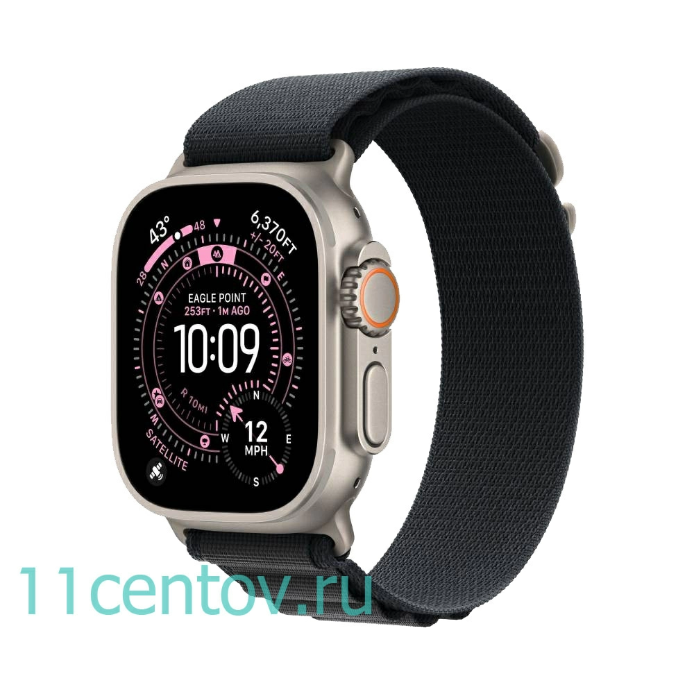 Картинка Apple Watch Ultra 3 Natural Titanium Case with Alpine Loop Black L от интернет-магазина электроники «11 Центов»
