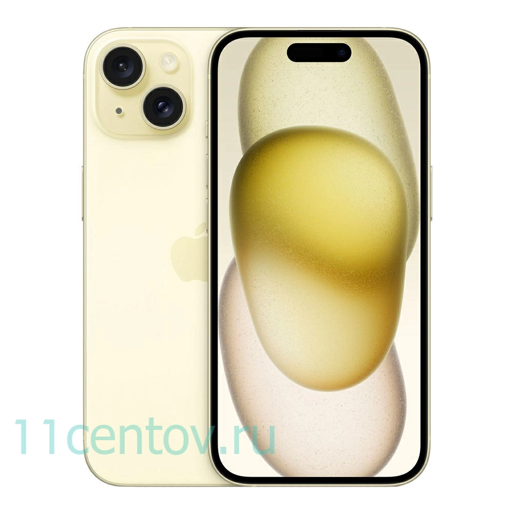 Картинка Apple iPhone 15 Plus 128GB Yellow от интернет-магазина электроники «11 Центов»