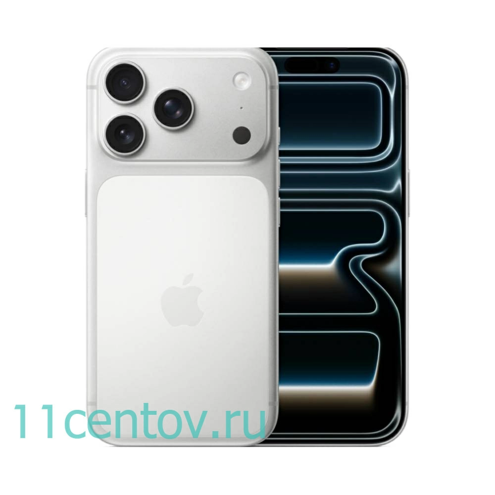Картинка Apple iPhone 17 Pro Max 512Gb Silver eSIM от интернет-магазина электроники «11 Центов»