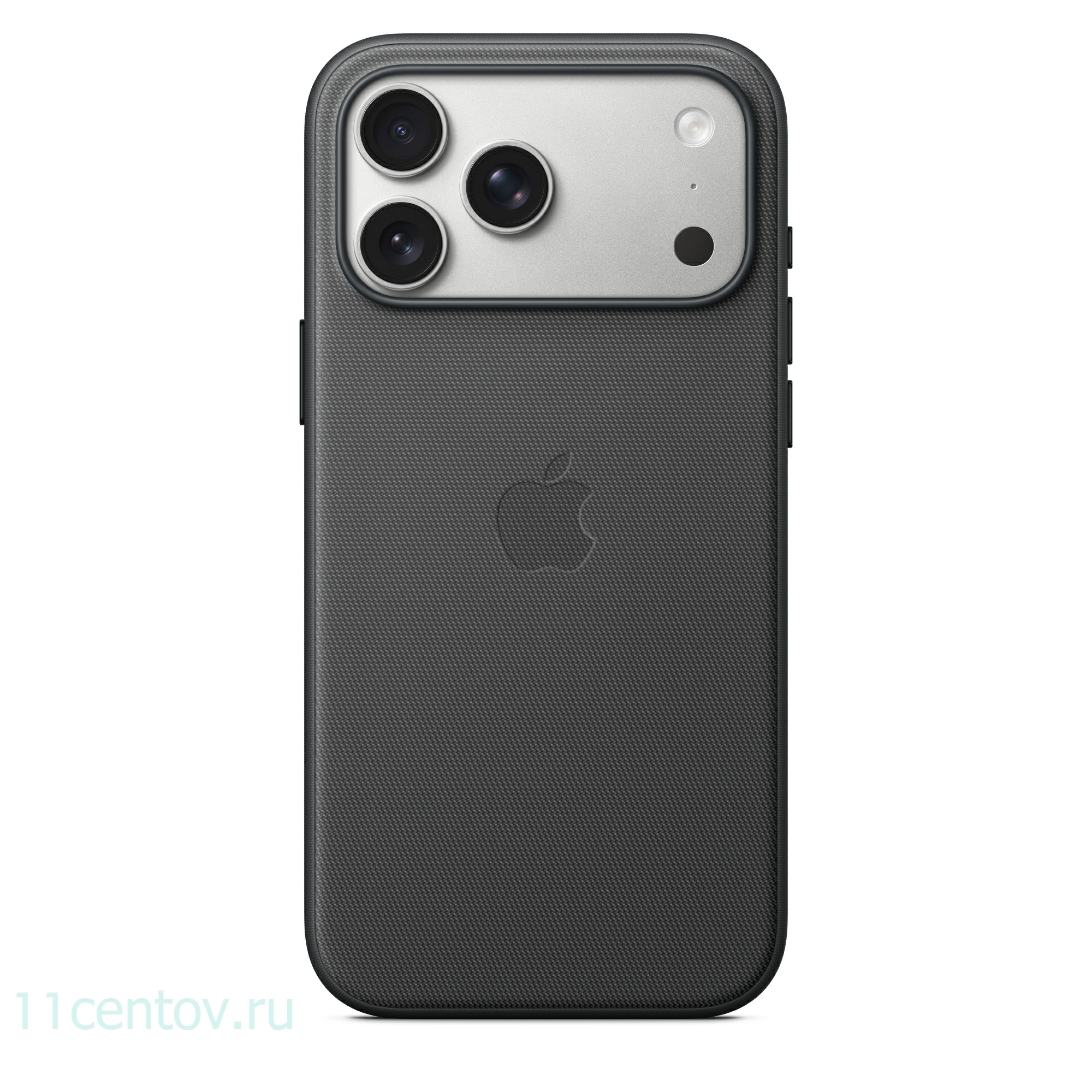 Картинка Чехол TechWoven для iPhone 17 Pro Max Черный от интернет-магазина электроники «11 Центов»