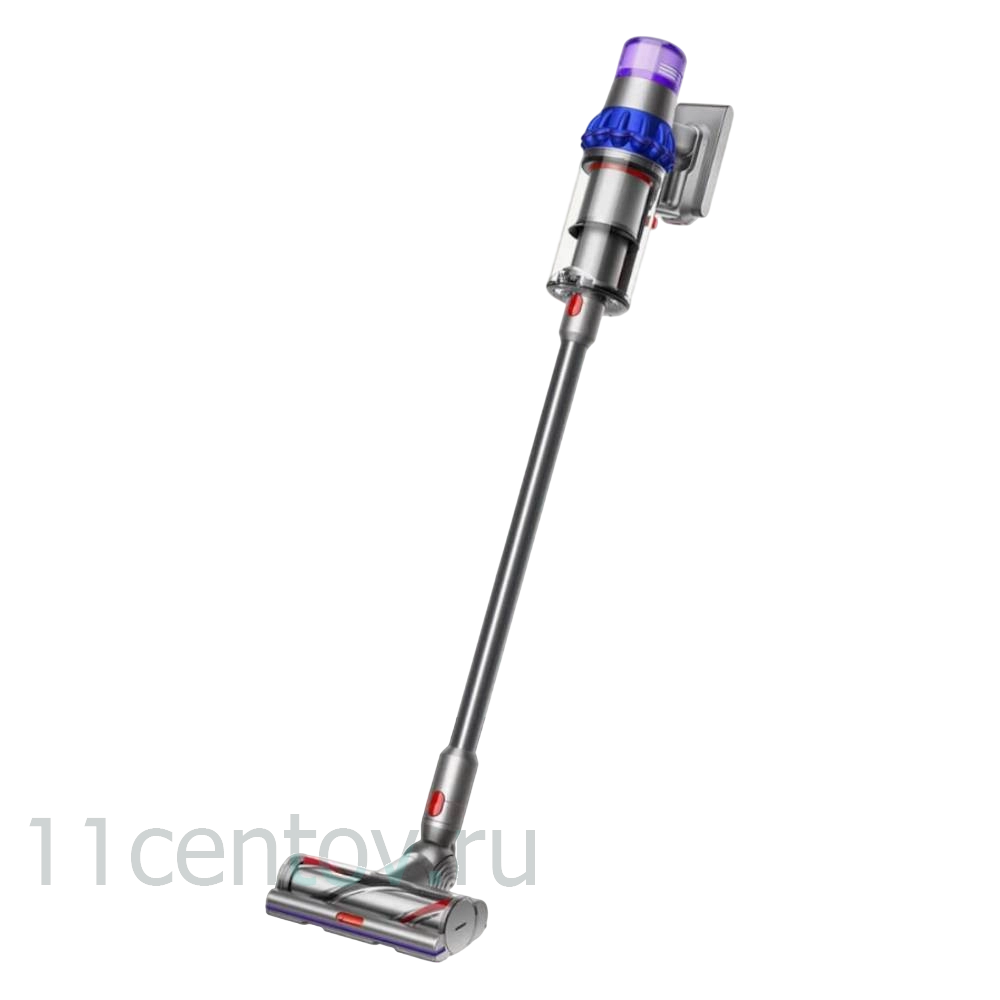 Пылесос Dyson V15 Detect Extra SV47 Nickel/Blue