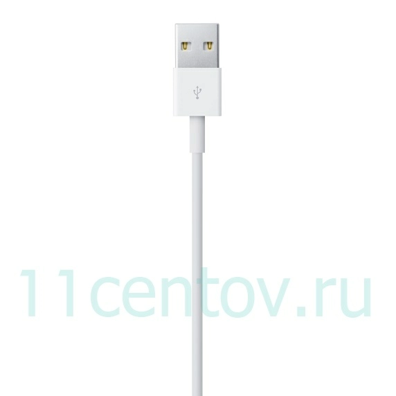Картинка Кабель Apple Lightning to USB 2 m белого цвета от интернет-магазина электроники «11 Центов»