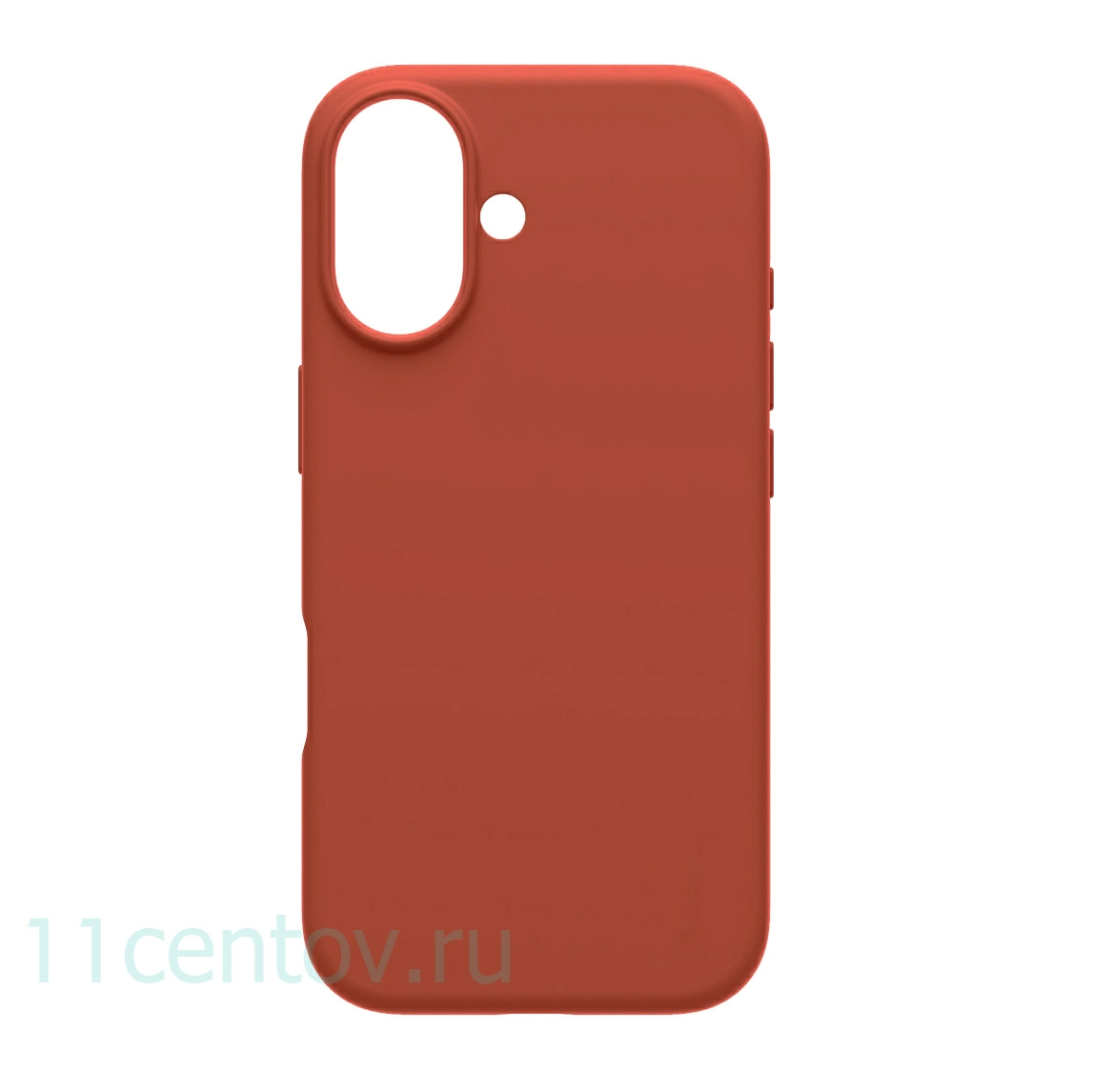 Картинка Силиконовый чехол Silicone Case для iPhone 17 Терракот от интернет-магазина электроники «11 Центов»