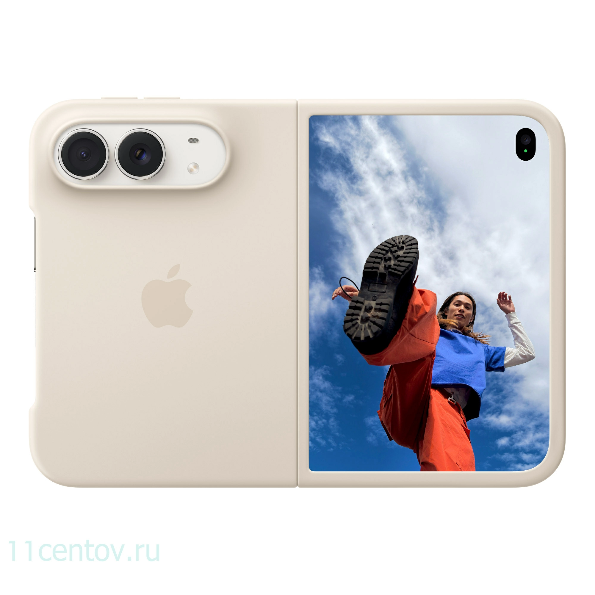 Картинка Чехол iPhone Duo Песочный от интернет-магазина электроники «11 Центов»