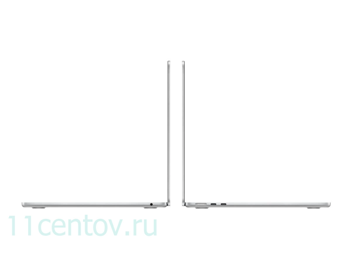 Картинка Apple MacBook Air 13" (2025) M4 10-CPU, 8-GPU, 16 Gb, 256 Gb Silver MW0W3 от интернет-магазина электроники «11 Центов»