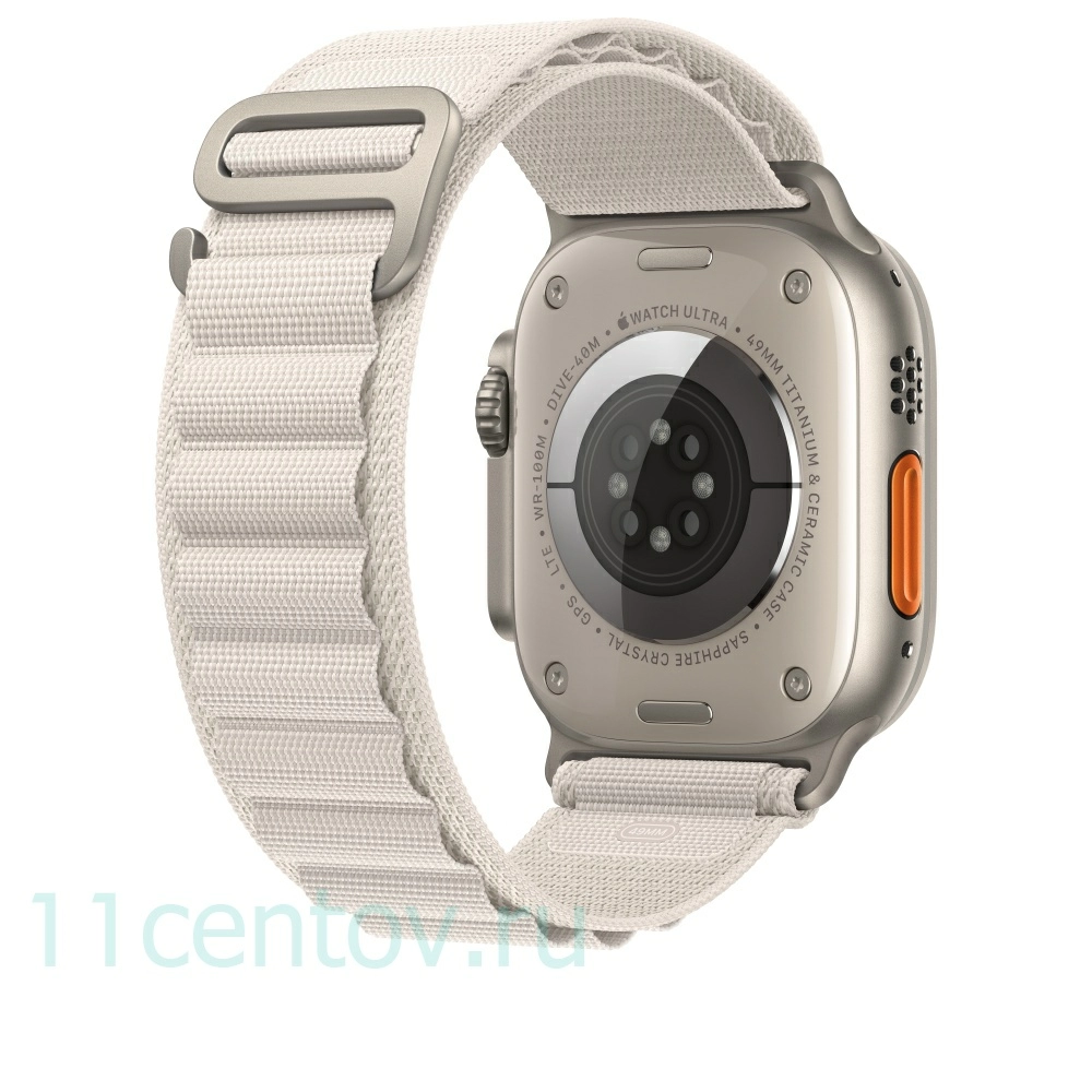 Картинка Ремешок Alpine Loop для Apple Watch 38/40/41 mm Starlight от интернет-магазина электроники «11 Центов»