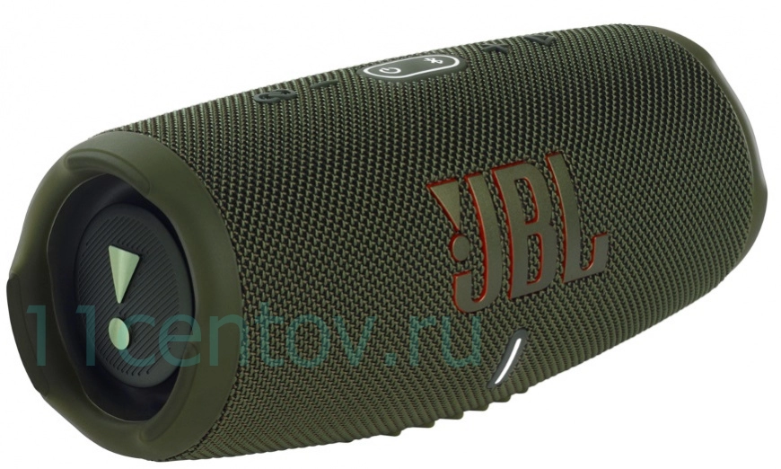 Портативная акустика JBL Charge 5, 40 Вт, зеленый