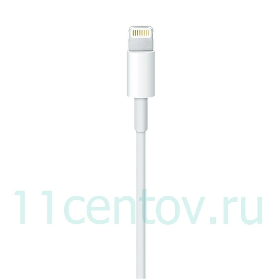 Картинка Кабель Apple Lightning to USB 2 m белого цвета от интернет-магазина электроники «11 Центов»