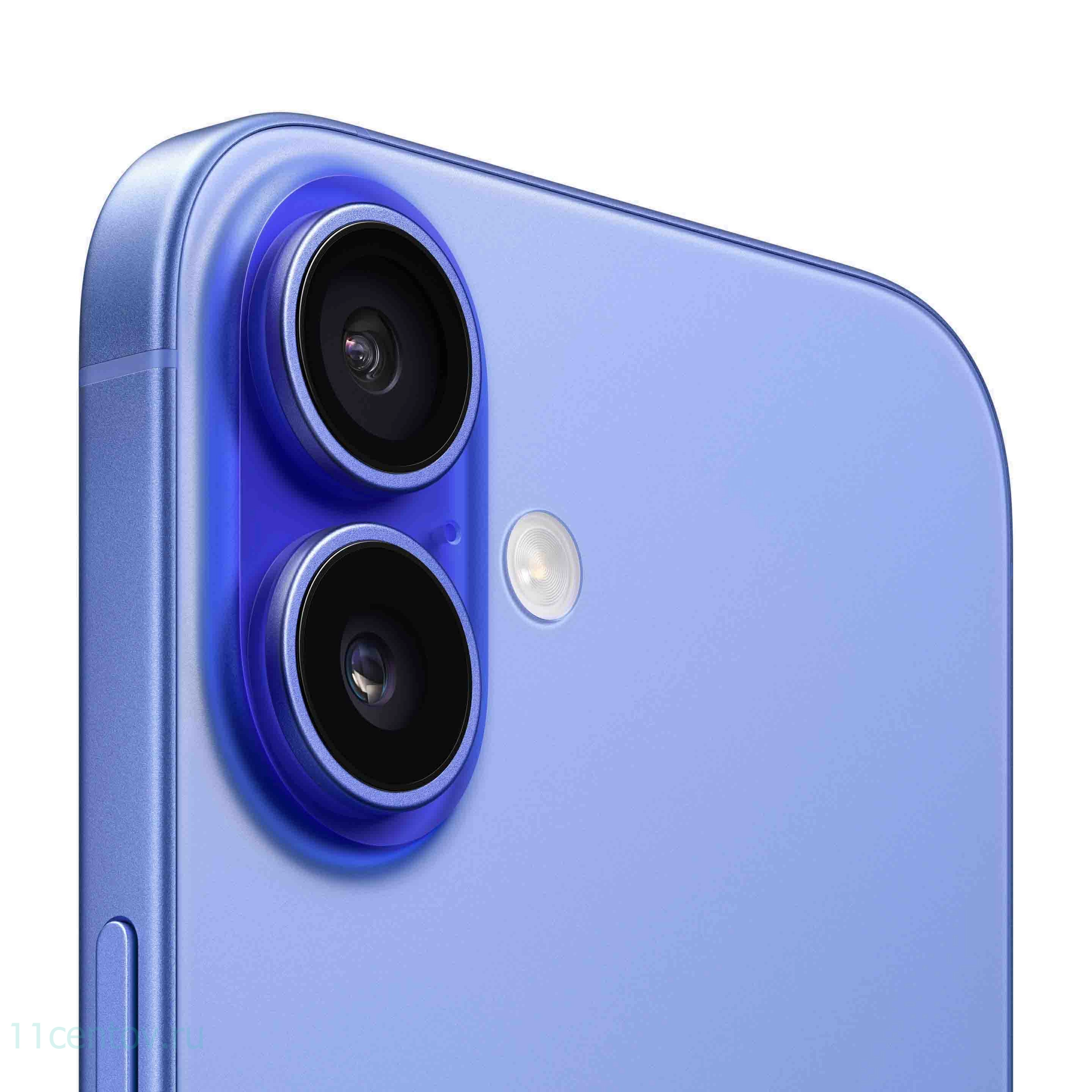Картинка Apple iPhone 16 128GB Ultramarine SIM+eSIM от интернет-магазина электроники «11 Центов»