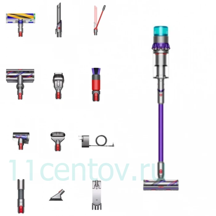 Пылесос Dyson Gen5 Detect Absolute SV23 Purple/Nickel