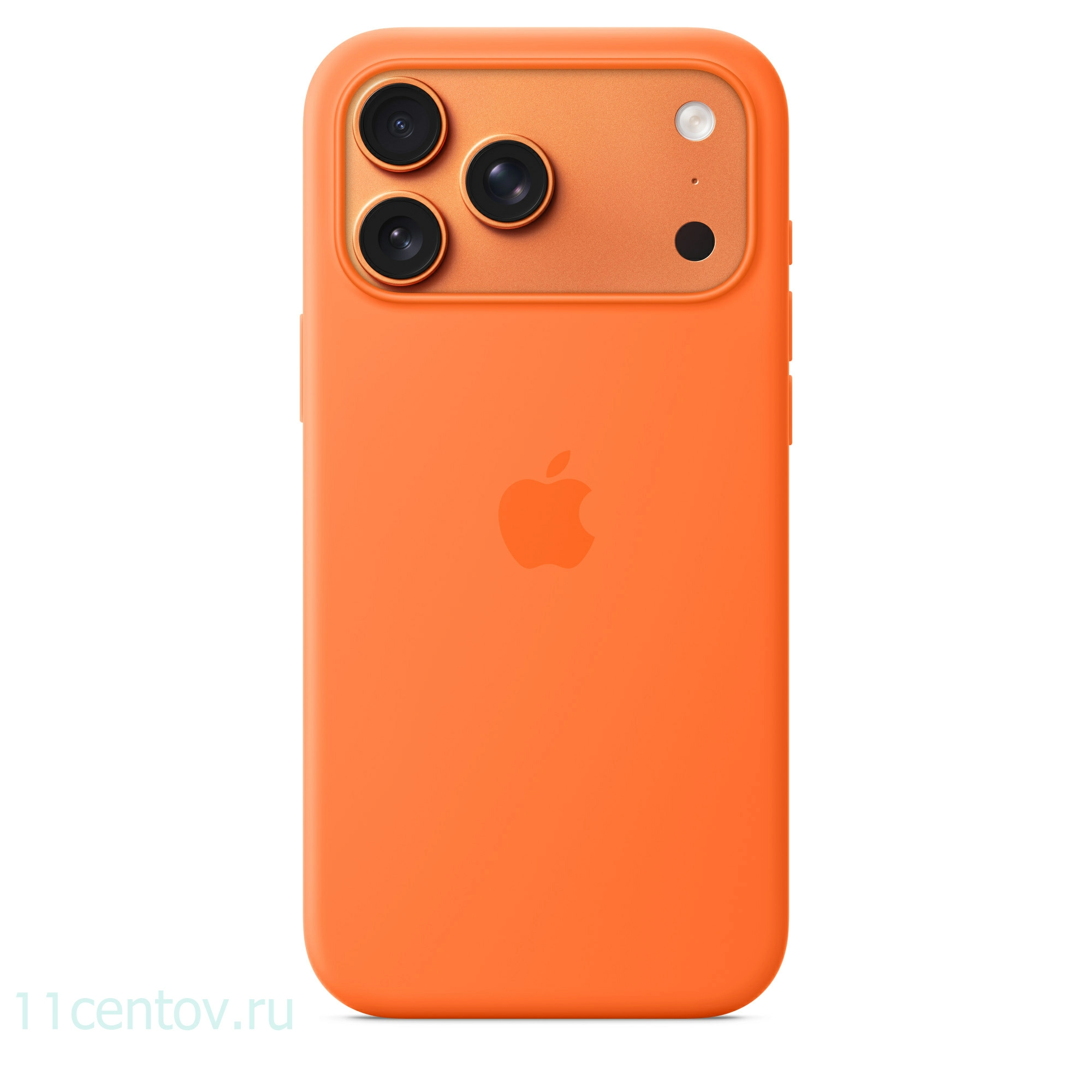 Картинка Силиконовый чехол для iPhone 17 Pro Max Оранжевый от интернет-магазина электроники «11 Центов»