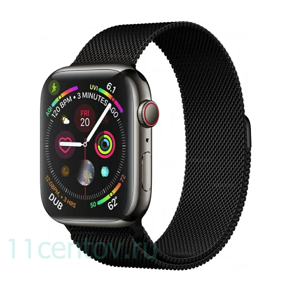 Картинка Ремешок Milanese Loop для Apple Watch 38/40 mm Midnight от интернет-магазина электроники «11 Центов»
