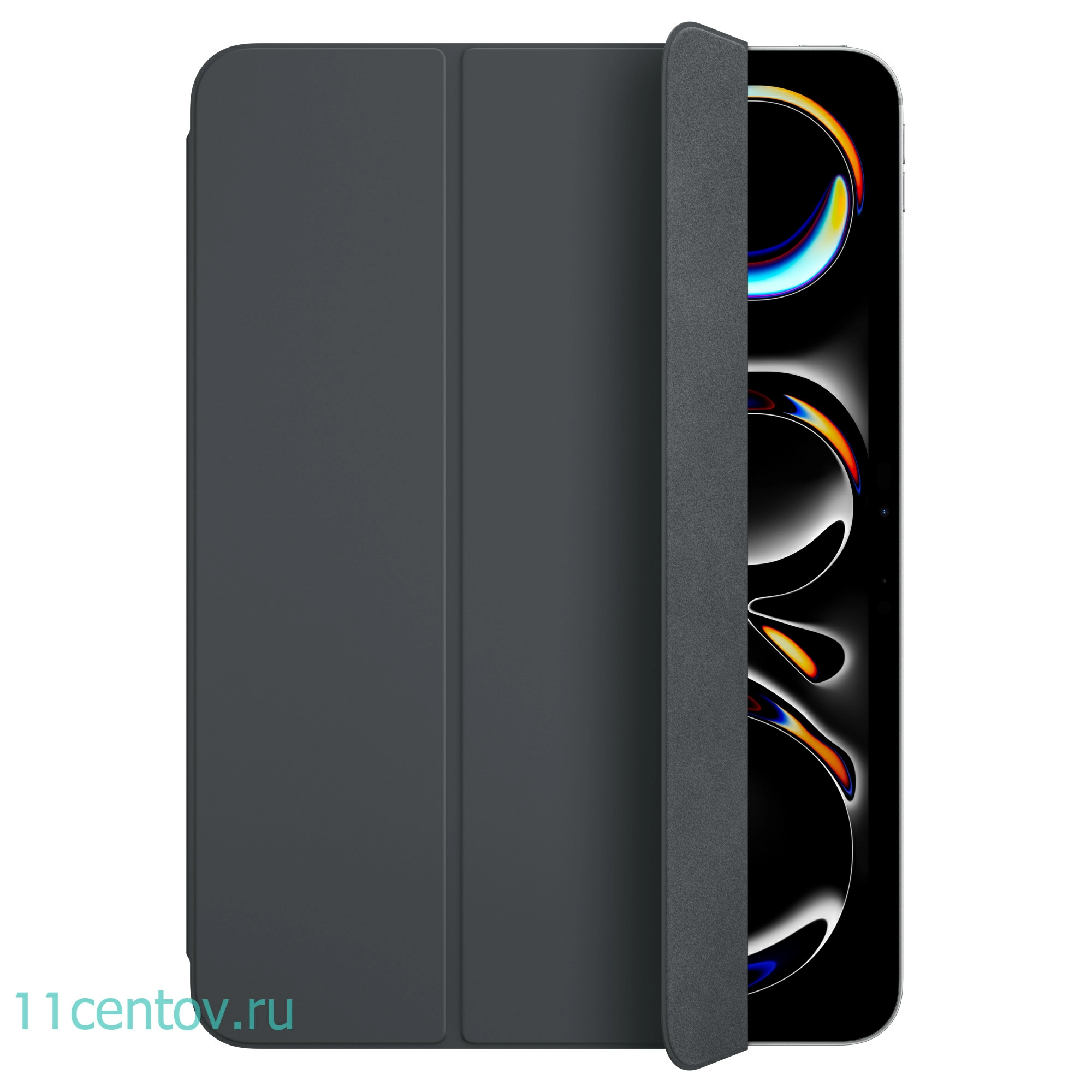 Картинка Чехол Smart Folio для Apple iPad Pro 13 M4 (2024) Черный от интернет-магазина электроники «11 Центов»