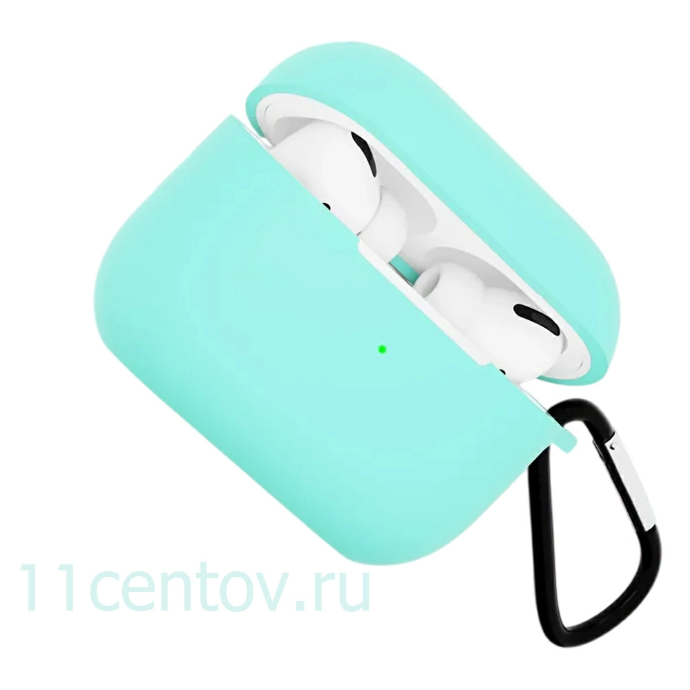 Картинка Чехол для Apple Airpods Pro 3 Мятный от интернет-магазина электроники «11 Центов»
